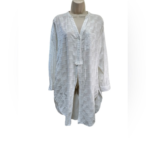 Anthropologie Maeve Roberta Textured Henley Tunic - Picture 7 of 13